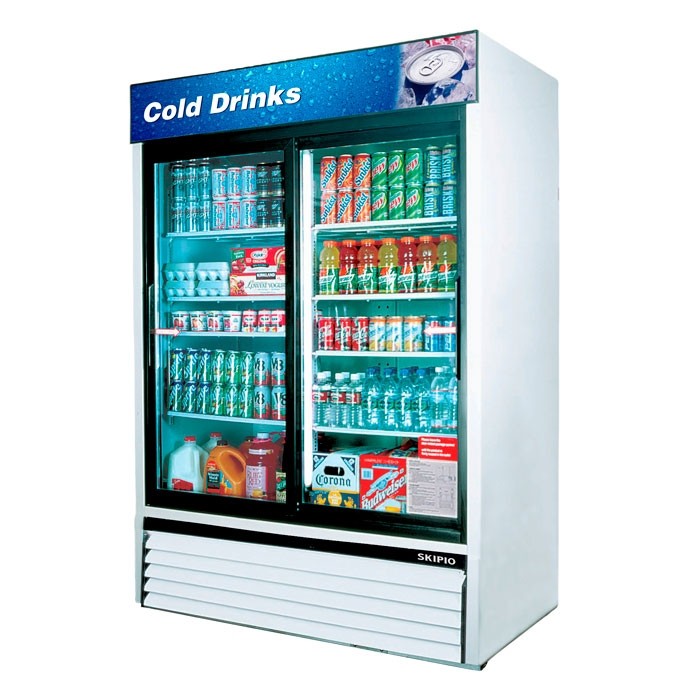 700x700 Skipio Sgm Glass Door Merchandiser Refrigerator