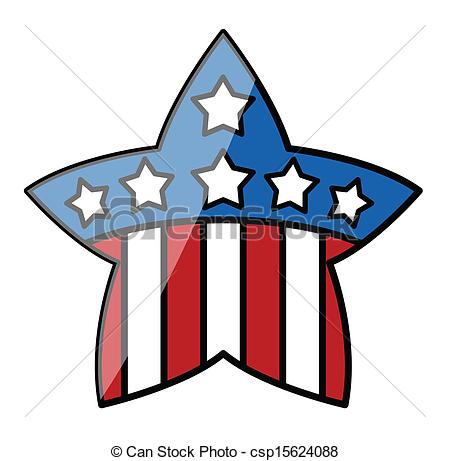 450x461 Of July Star Drawing Art Of Retro Of July Usa Flag Star