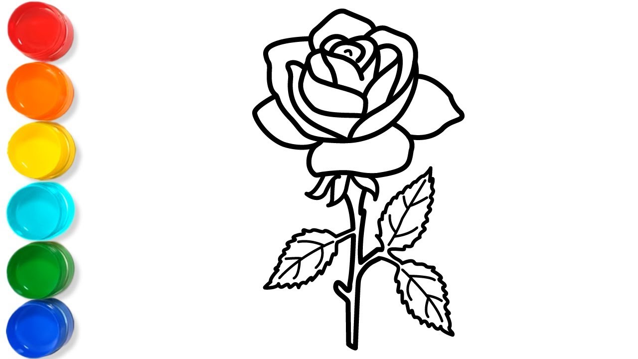 1280x720 How To Draw A Flower