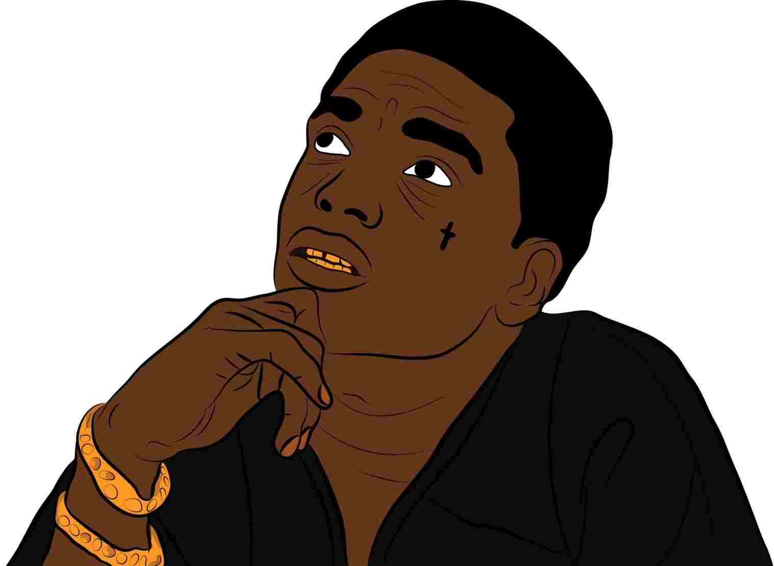 1518x1111 Cent Cartoon Drawing