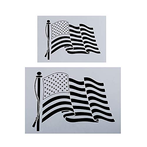 500x500 Diy American Flag Stencil