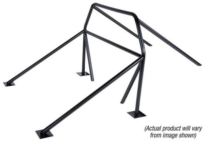 700x480 Moroso Roll Bar, Pt Hoop, Steel, Chevy