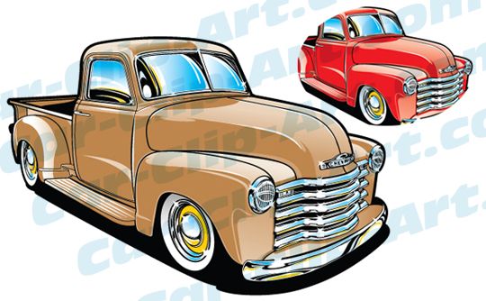 540x334 Chevy Truck Clip Art Vector Car Clip Art Archives