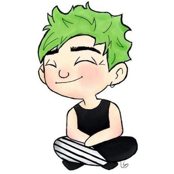 600x600 Michael Clifford Cartoon Omgosh I Just Found This On Polyvore