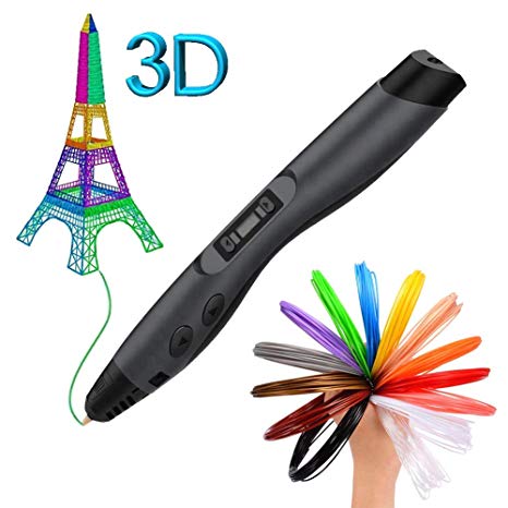 466x466 printing pen, one klick intelligent pen with free pack pla