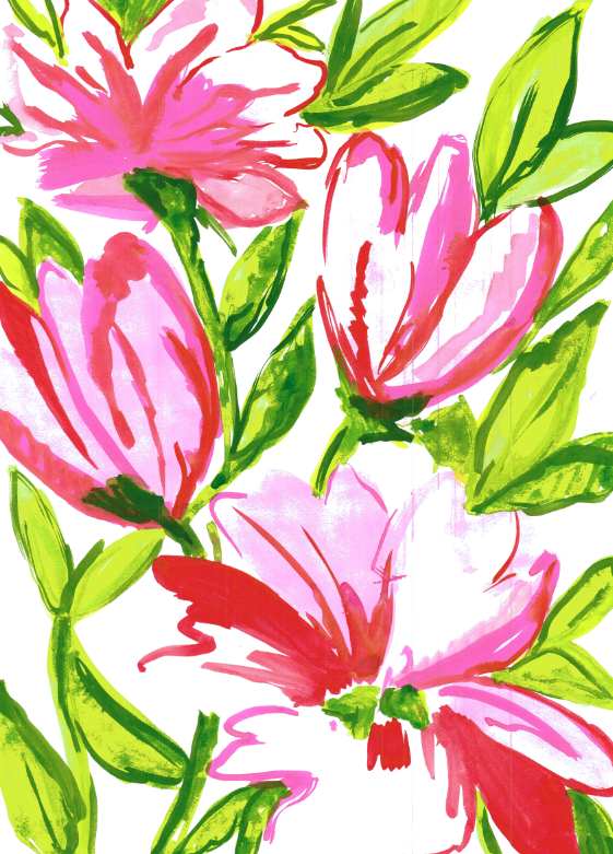 561x781 jessica jane textiles drawing abstract florals