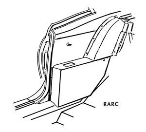 300x271 Rear Armrest Covers, Us Made, Impala