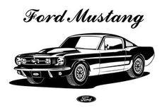 236x156 Mustang Car Clipart