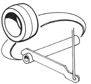 296x272 Mustang Clutch Equalizer Bushing Cyl Small Block