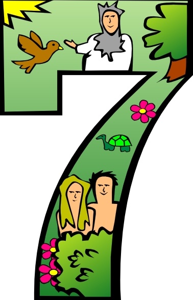 378x587 Creation Day Number Clip Art Free Vector In Open Office Drawing