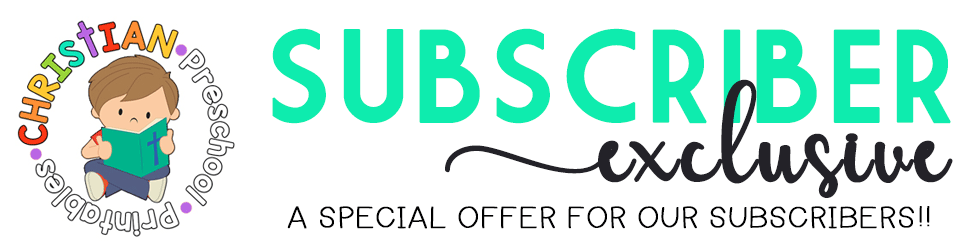 980x250 Creation Preschool Printables