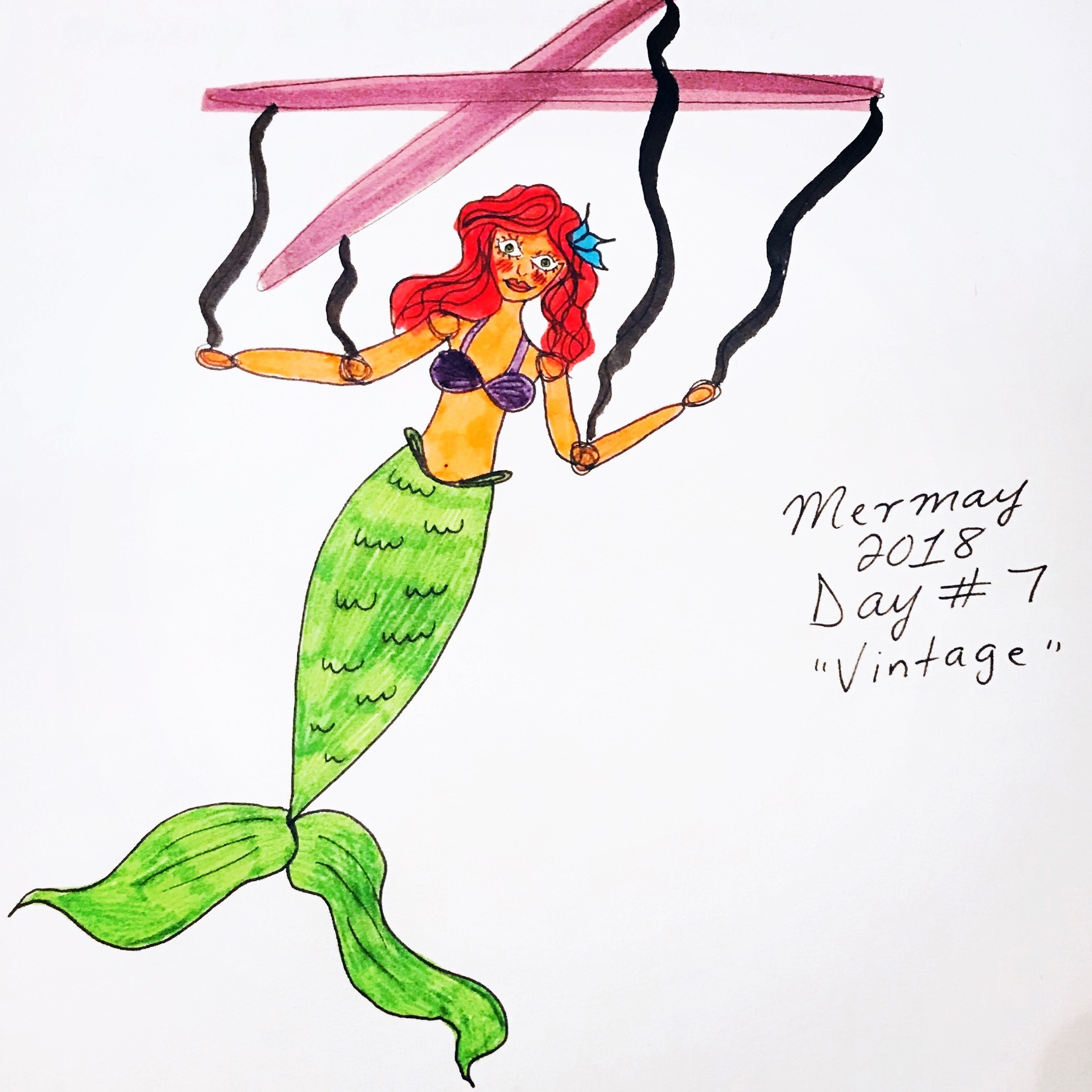 2222x2222 I'm Doing Ludmila Cera Foce's Mermay Prompts List This Year