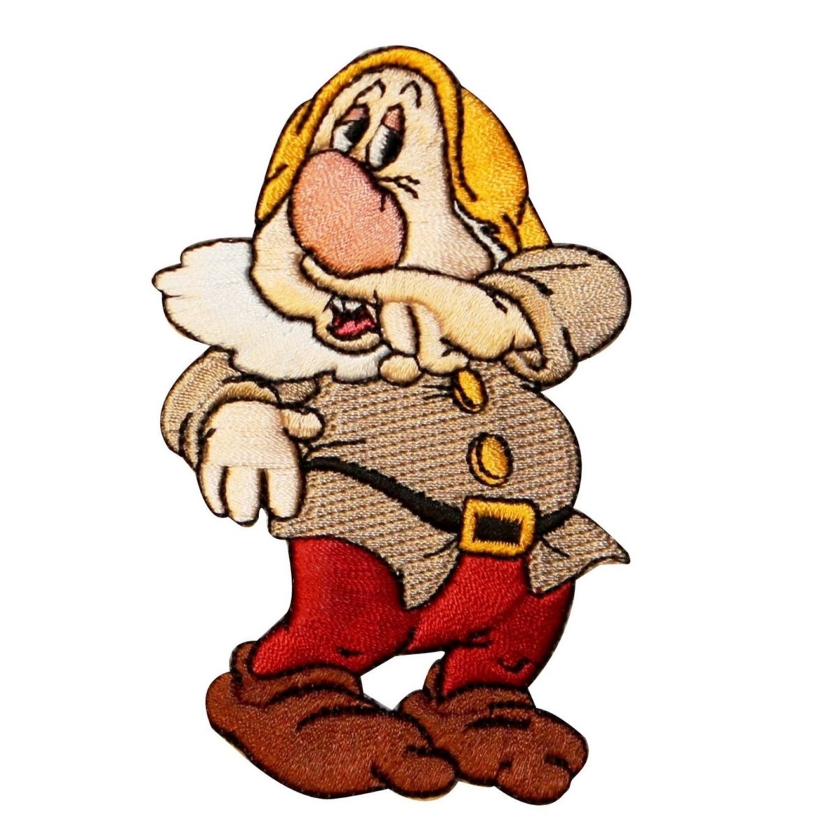1200x1200 Sneezy Dwarf Patch Disney Fan Snow White Cartoon Craft Apparel