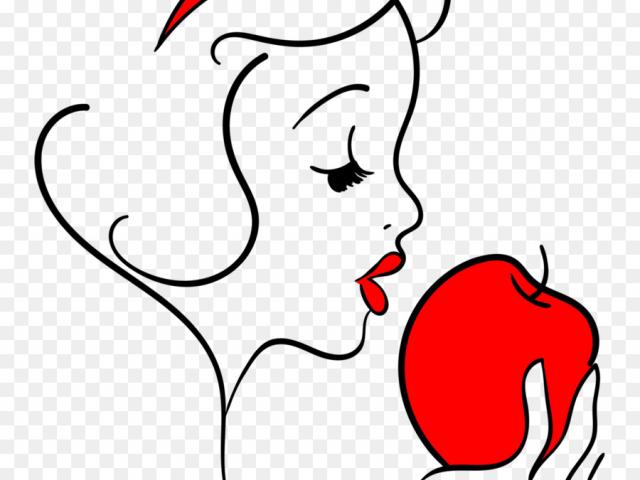 640x480 Snow White And The Seven Dwarfs Clipart Apple Drawing