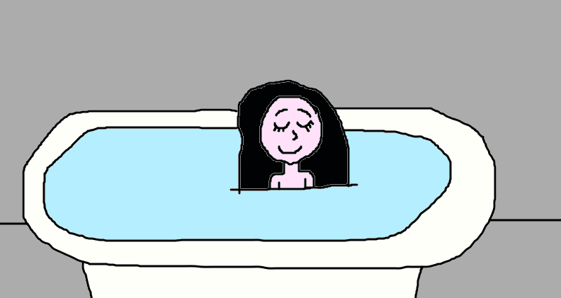 792x421 Year Old Sarah Jensen Taking A Bath