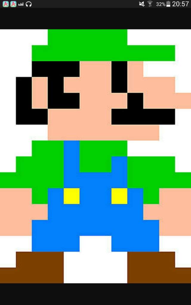 640x1024 Drawing Bit Characters Luigi Nintendo Amino