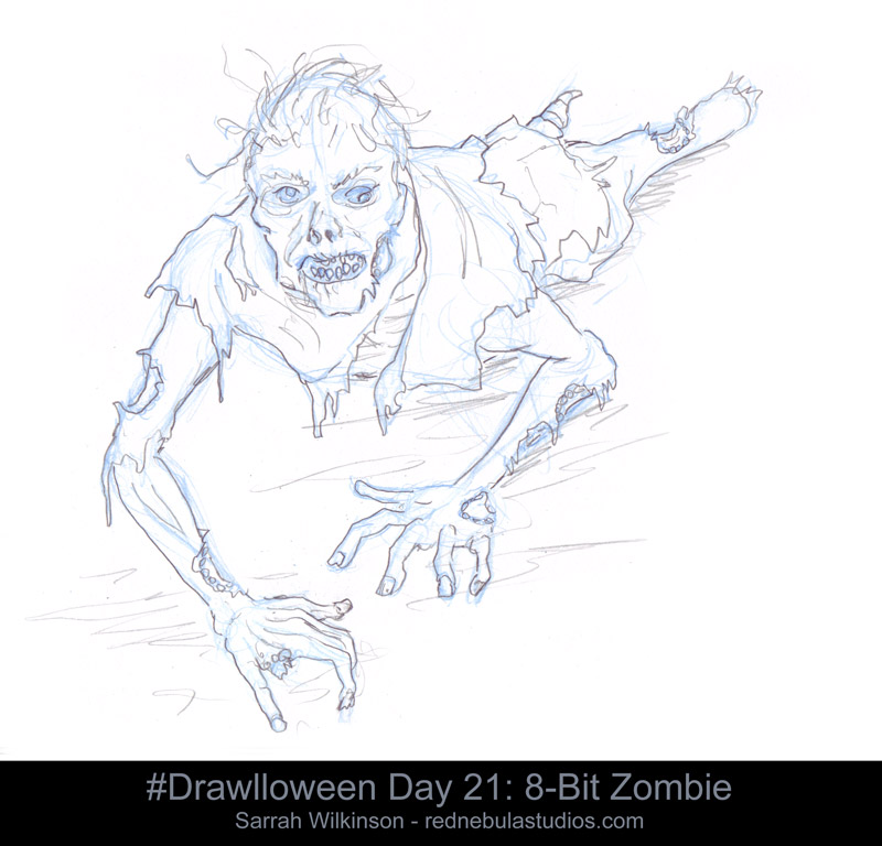 800x768 Daily Horror Drawing