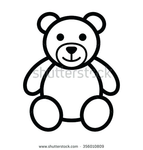 474x495 Drawing A Teddy Bear Drawing Teddy How To Draw A Teddy Bear Step