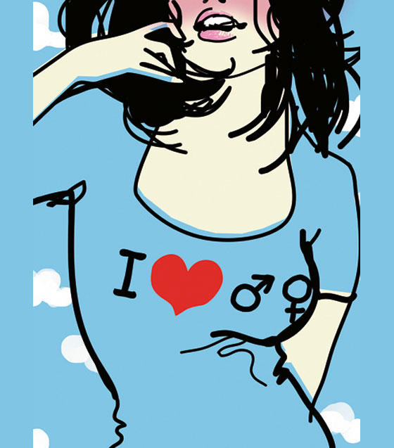 560x637 Katrin Funcke Drawing The Most Beautiful Women In The World