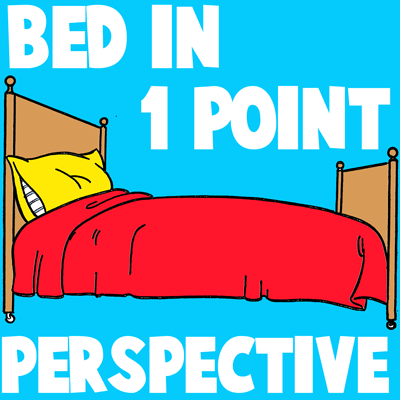 400x400 How To Draw Cartoon Beds In One Point Perspective