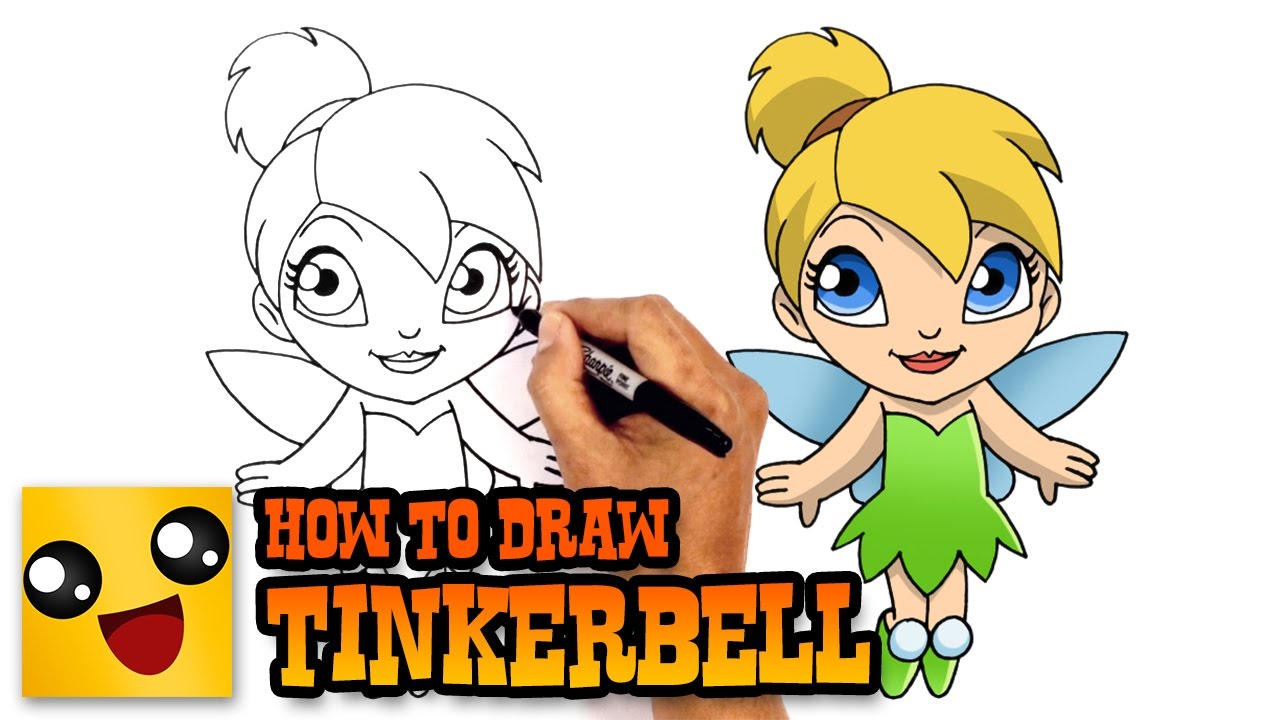 1280x720 How To Draw Tinkerbell Drawing Lesson