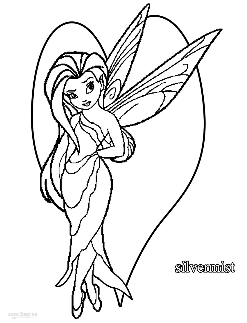 850x1113 Tinkerbell Fairies Coloring Pages Free Printable Fairy For Kids