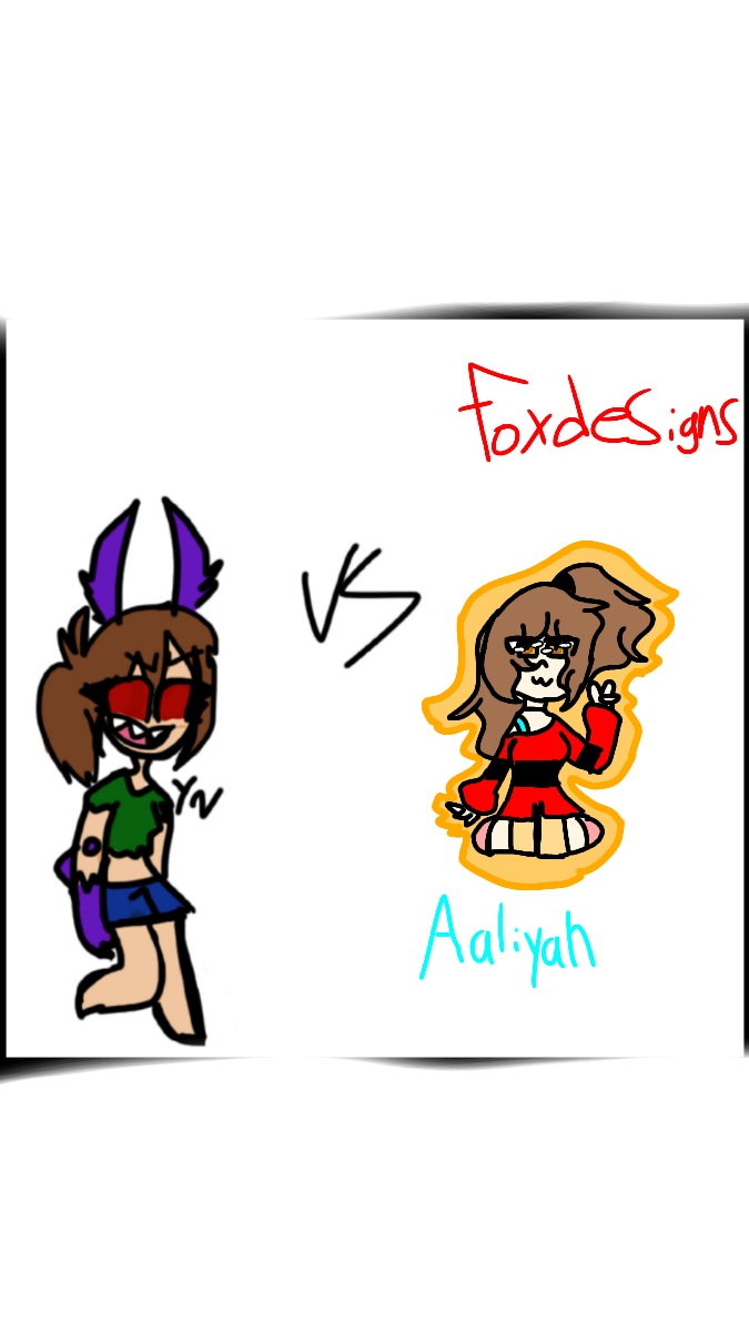 675x1200 Aaliyah Mayesdaughter Fight Ocs Drawing