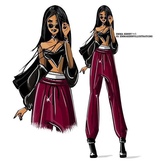 640x640 Aaliyah Anniversary Piece Of A Fashion