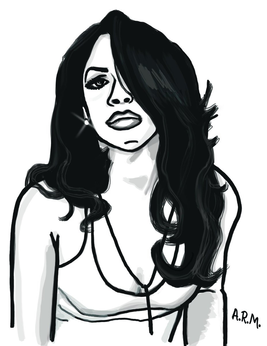 Aaliyah Drawing Step By Step Free download on ClipArtMag