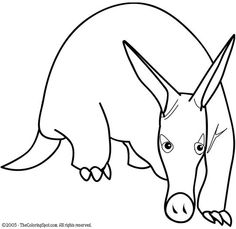 236x229 best aardvark images watercolor painting, water colors