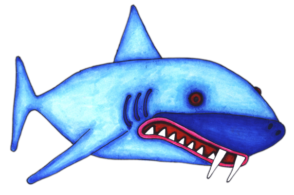 604x400 Ink Drawings Striped Aardvark