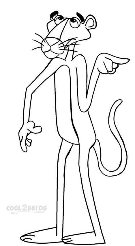 468x850 pink panther coloring pages awesome pink panther and pals