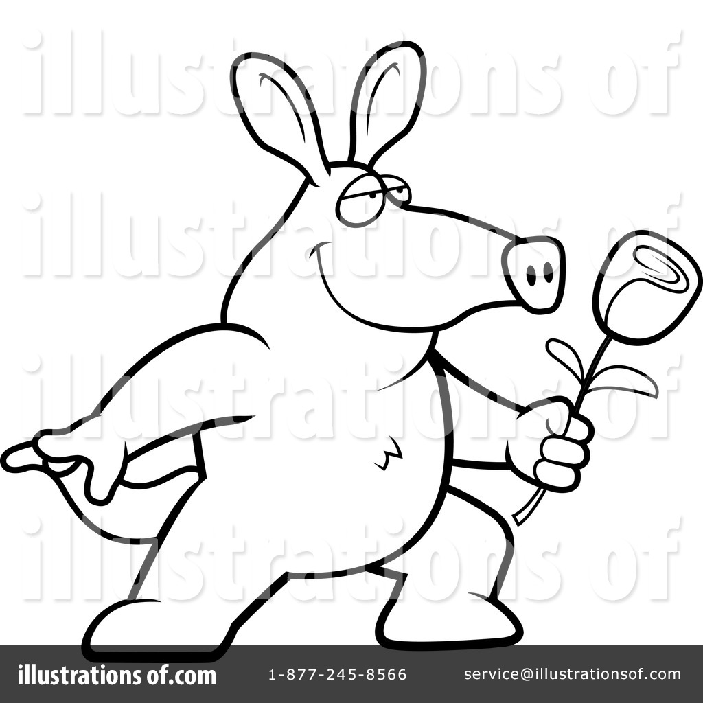1024x1024 Aardvark Clipart
