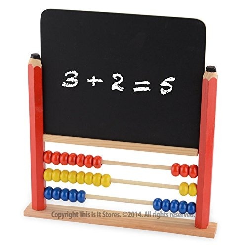 500x500 childrens wooden abacus kids chalk board chalkboard counting