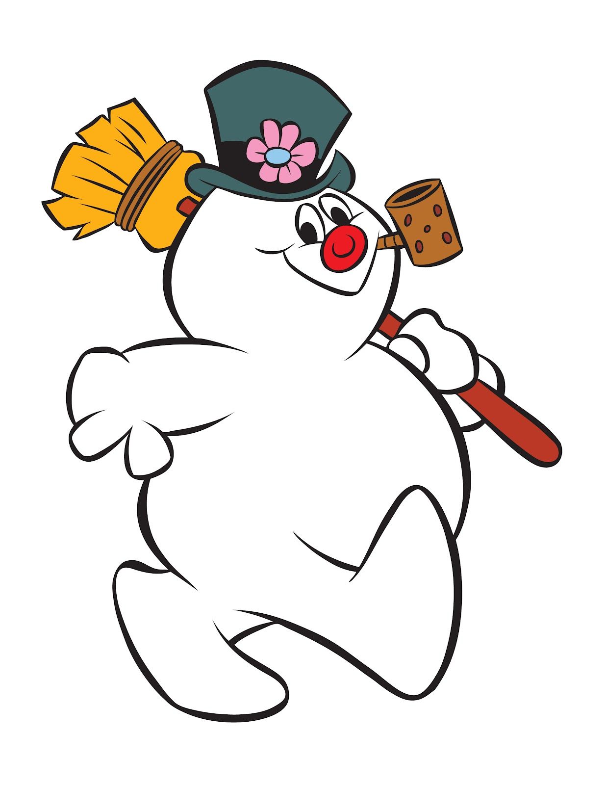 1236x1600 Clip Art For Kopykate Projector Snowman