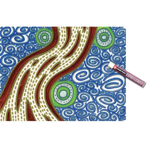 500x500 Aboriginal Resist Drawings