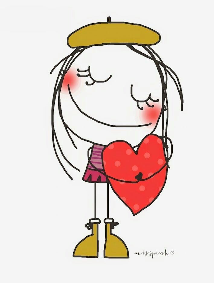 709x935 Love Drawing For Kids, Cute Illustration