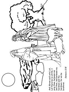 236x314 Abram And Lot Coloring Pages Davis