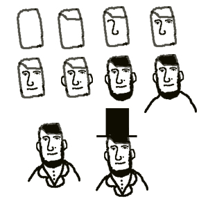 300x300 Abraham Lincoln Drawing For Kids