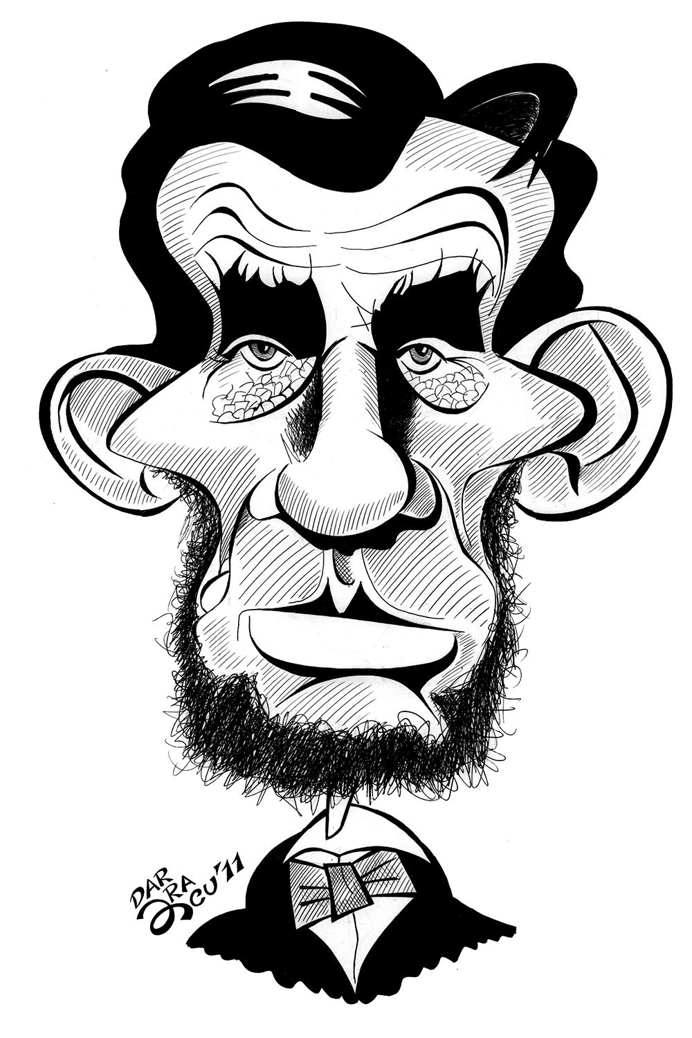 1000x1500 caricature of lincoln abraham lincoln caricature, funny