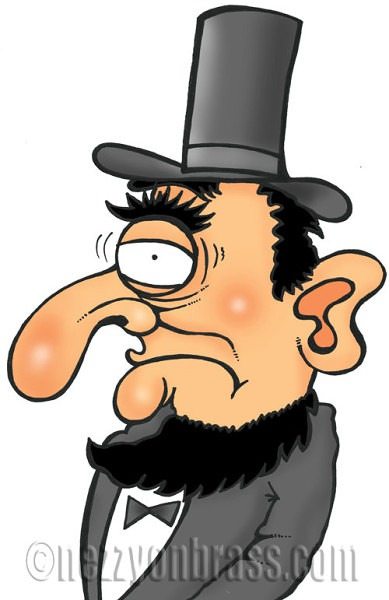 389x600 abe lincoln cartoon