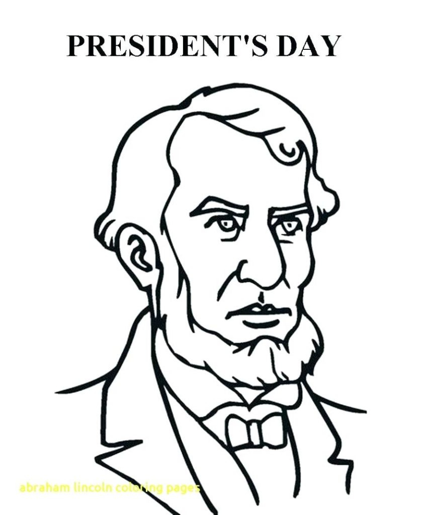 843x1024 Best Abraham Lincoln Coloring