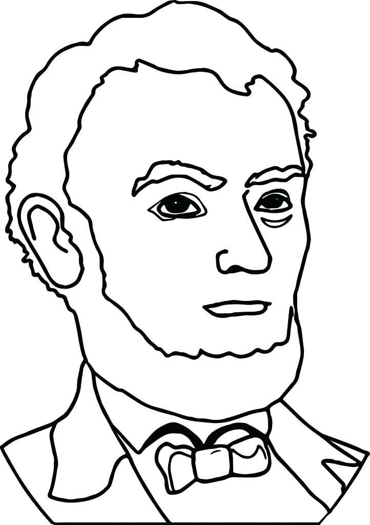 722x1024 abe lincoln coloring