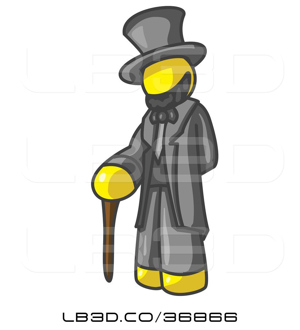 1024x1124 Vector Illustration Of Yellow Guy Depicting Abraham Lincoln