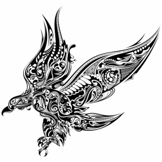 320x320 Hd Clip Art Drawing Abstract Bird Huge