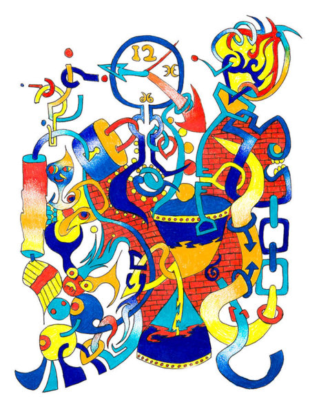 463x600 Pencil Abstract Art Drawings