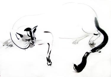 375x263 Animals Ink Art Painting