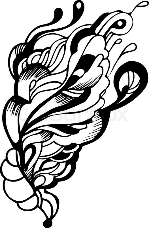 526x800 A Abstract Graphic Design In Black And Stock Vector Colourbox