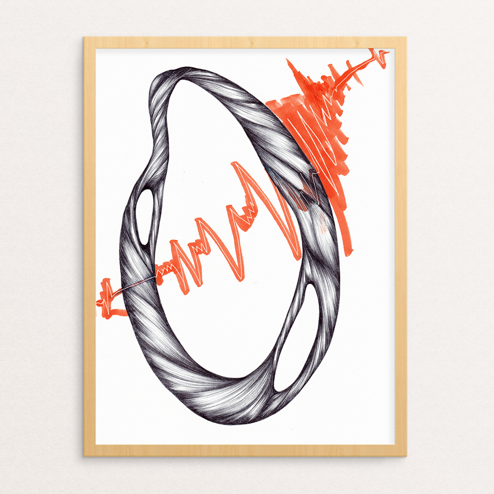 1000x1001 Minimalist Abstract Drawing