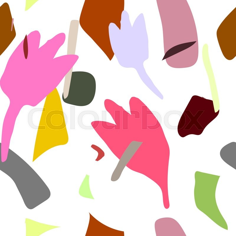 800x800 Abstract Kids Pattern Vector Drawing Stock Vector Colourbox